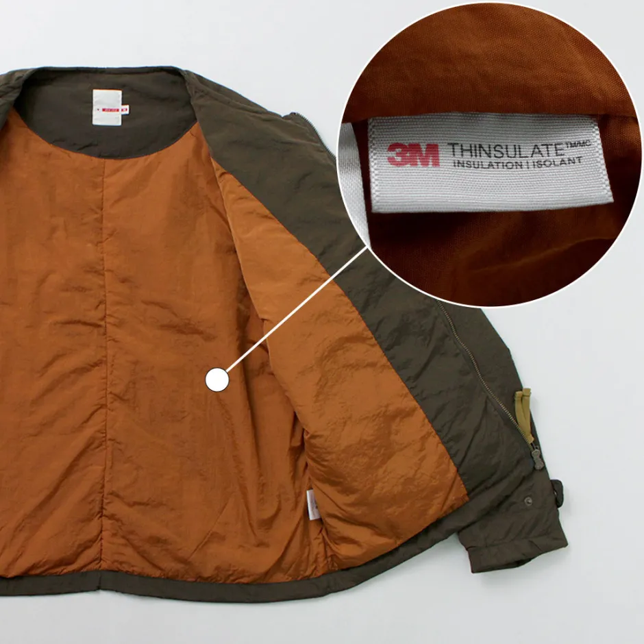 Jackets^DIP/DZT DIP/DZT / No-collar blouson olive