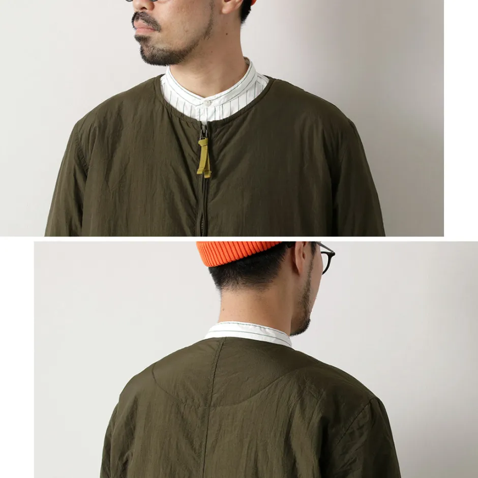Jackets^DIP/DZT DIP/DZT / No-collar blouson olive