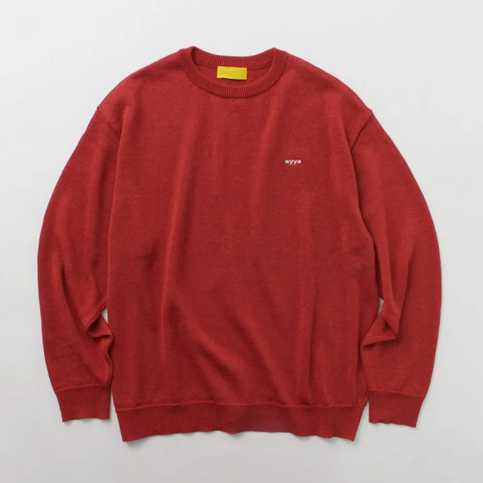 Knits^EYYA / Linen Crew Neck Summer Knit