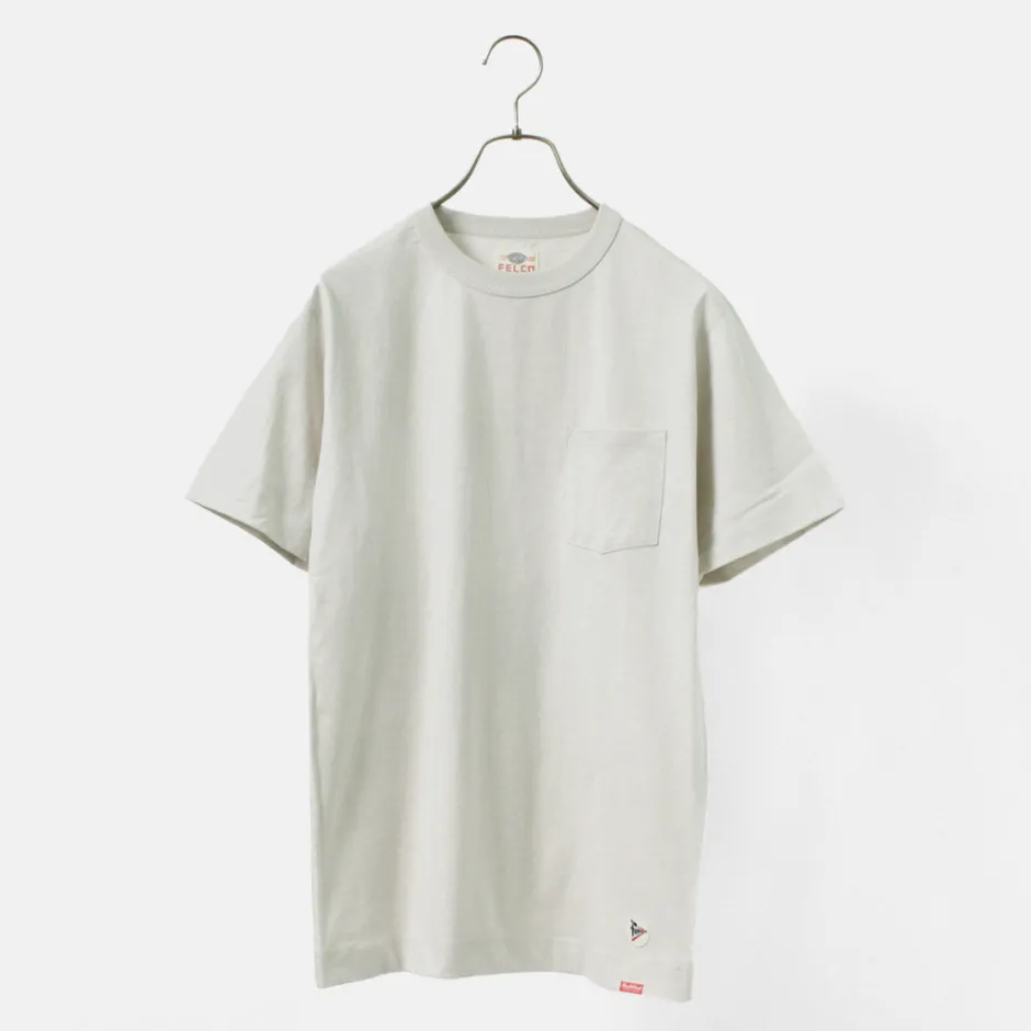 T-Shirts^FELCO × HEALTH KNIT / Crew Neck Pocket Tee
