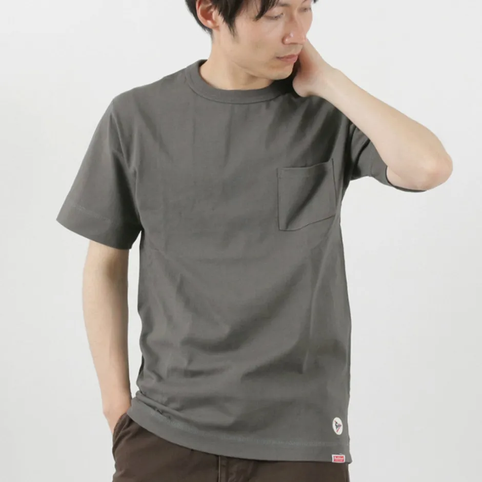 T-Shirts^FELCO × HEALTH KNIT / Crew Neck Pocket Tee
