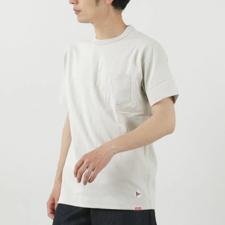 T-Shirts^FELCO × HEALTH KNIT / Crew Neck Pocket Tee