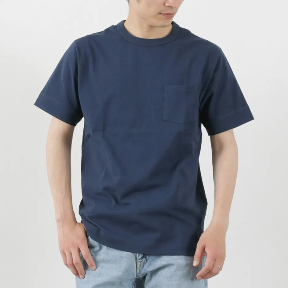T-Shirts^FELCO × HEALTH KNIT / Crew Neck Pocket Tee