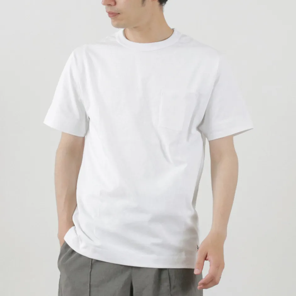 T-Shirts^FELCO × HEALTH KNIT / Crew Neck Pocket Tee