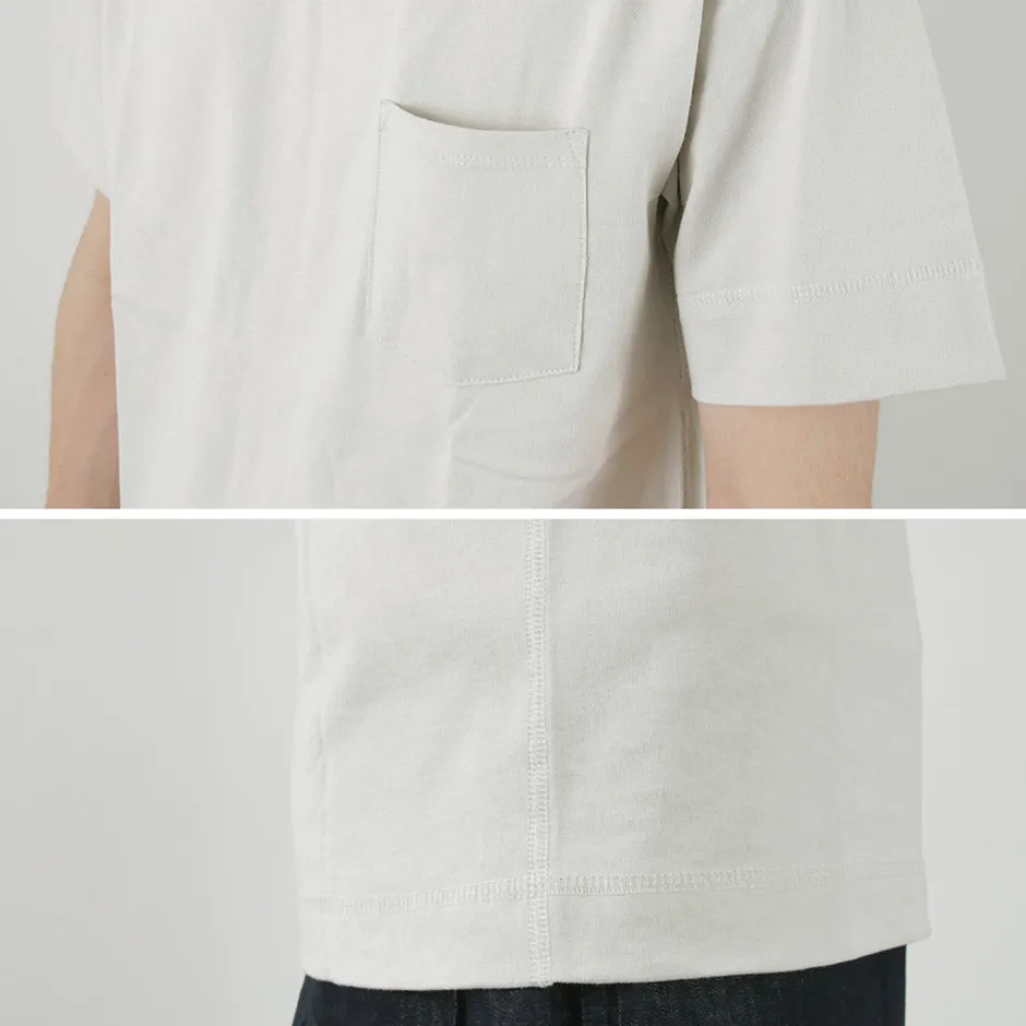 T-Shirts^FELCO × HEALTH KNIT / Crew Neck Pocket Tee