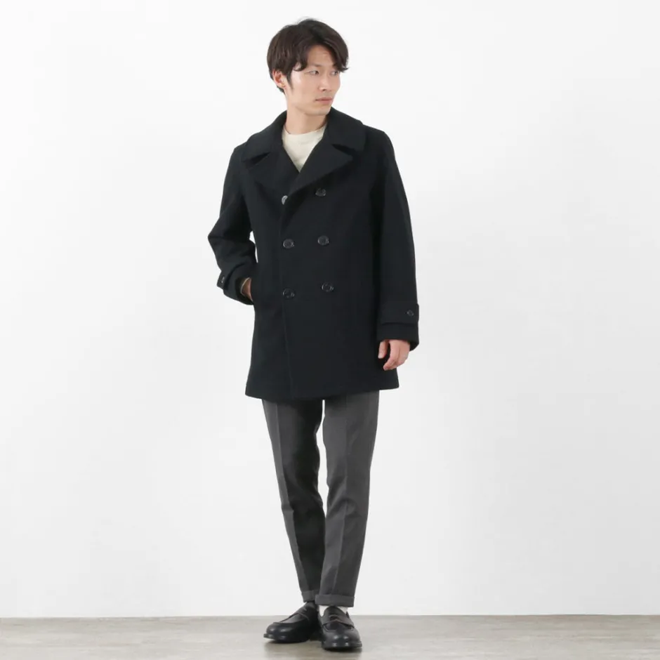Coats^FIDELITY / 23oz Melton Peacoat black