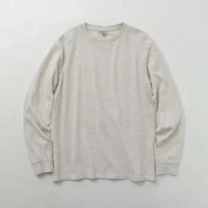 T-Shirts^FILMELANGE / Dole Organic Raffy Jersey Long Sleeve T-Shirt