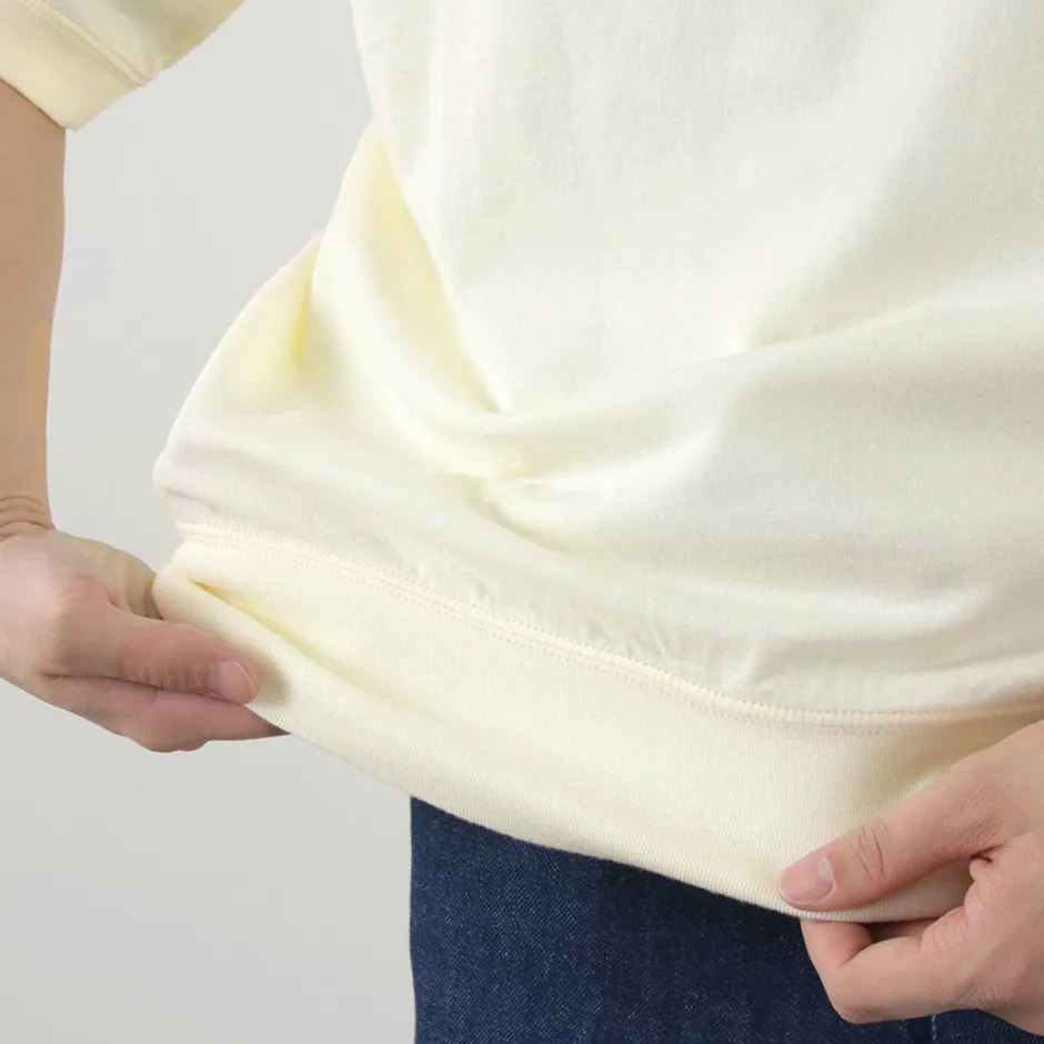 T-Shirts^FILMELANGE / Elmer Extra Mini-piled Short Sleeved Sweat Tee
