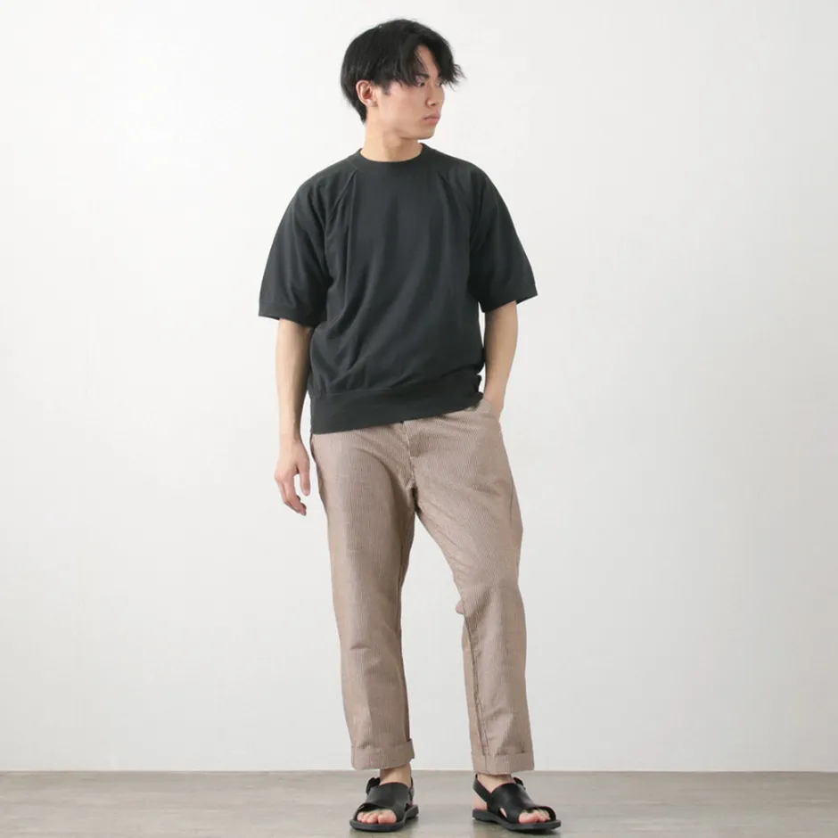 T-Shirts^FILMELANGE / Elmer Extra Mini-piled Short Sleeved Sweat Tee