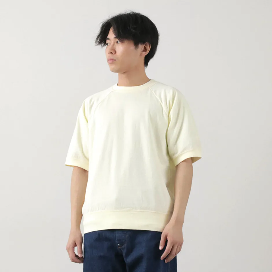T-Shirts^FILMELANGE / Elmer Extra Mini-piled Short Sleeved Sweat Tee