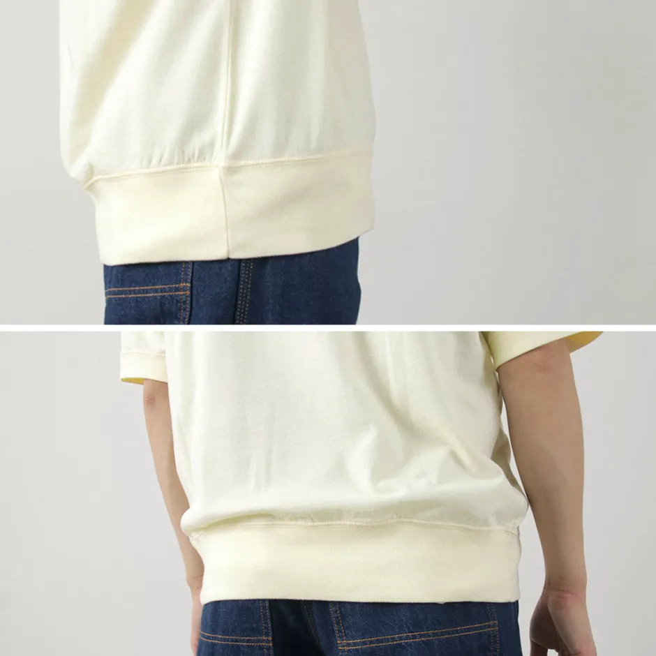T-Shirts^FILMELANGE / Elmer Extra Mini-piled Short Sleeved Sweat Tee