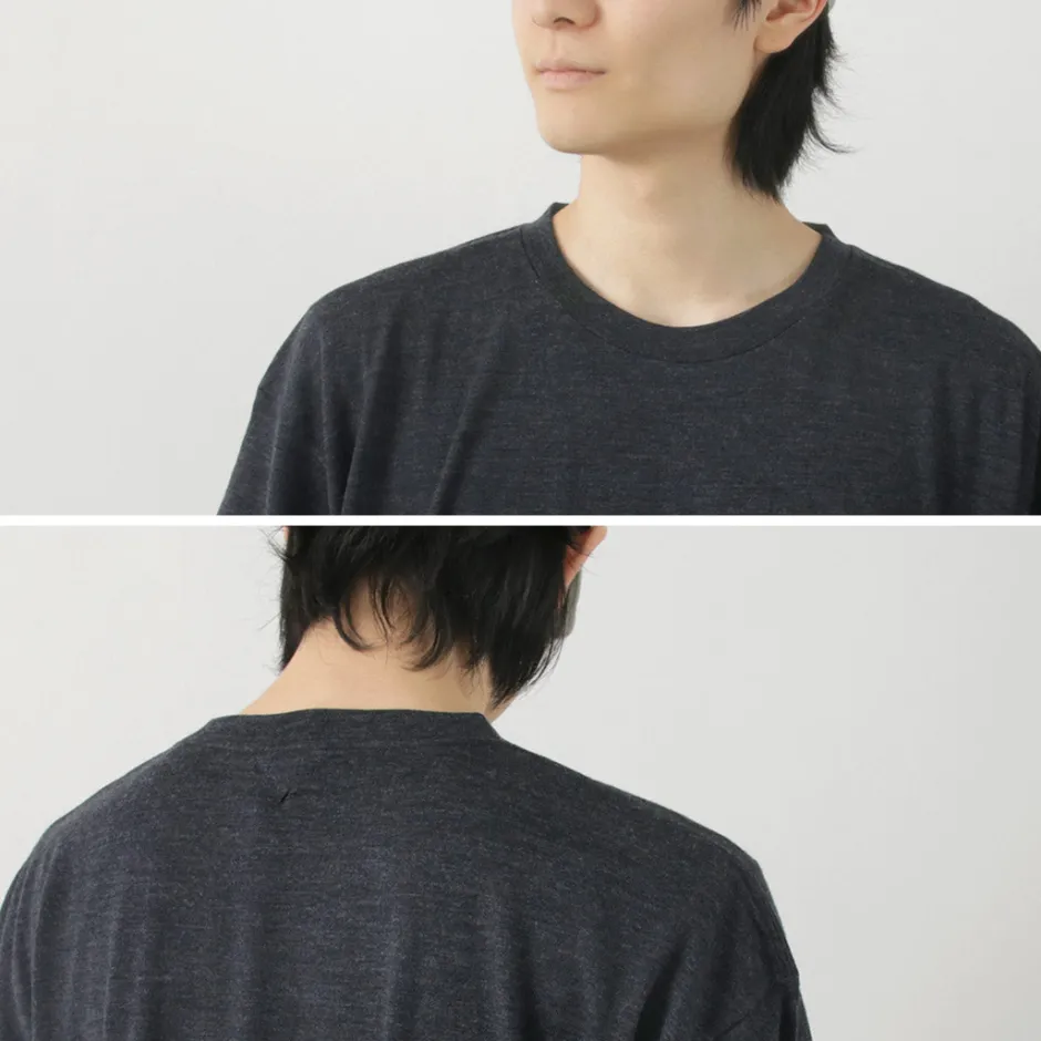 T-Shirts^FILMELANGE / Wolve New Zealand Merino Jersey Box T-Shirt