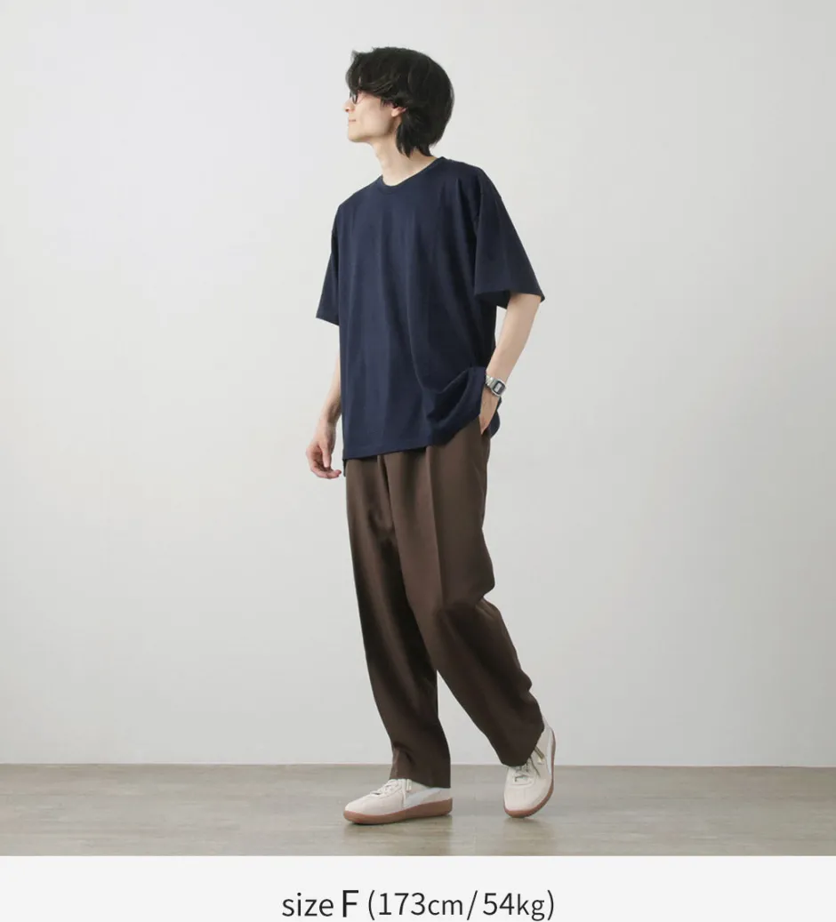 T-Shirts^FILMELANGE / Wolve New Zealand Merino Jersey Box T-Shirt