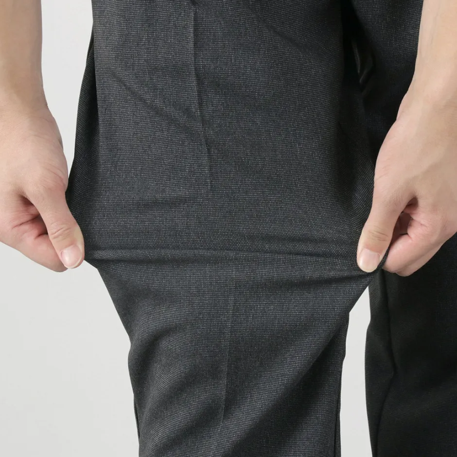 Trousers^FLISTFIA / Wool-like Tuck Wide Trouesrs