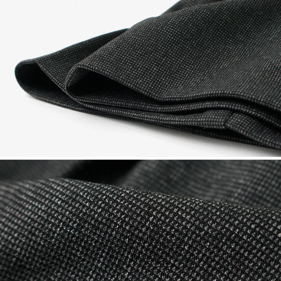 Trousers^FLISTFIA / Wool-like Tuck Wide Trouesrs