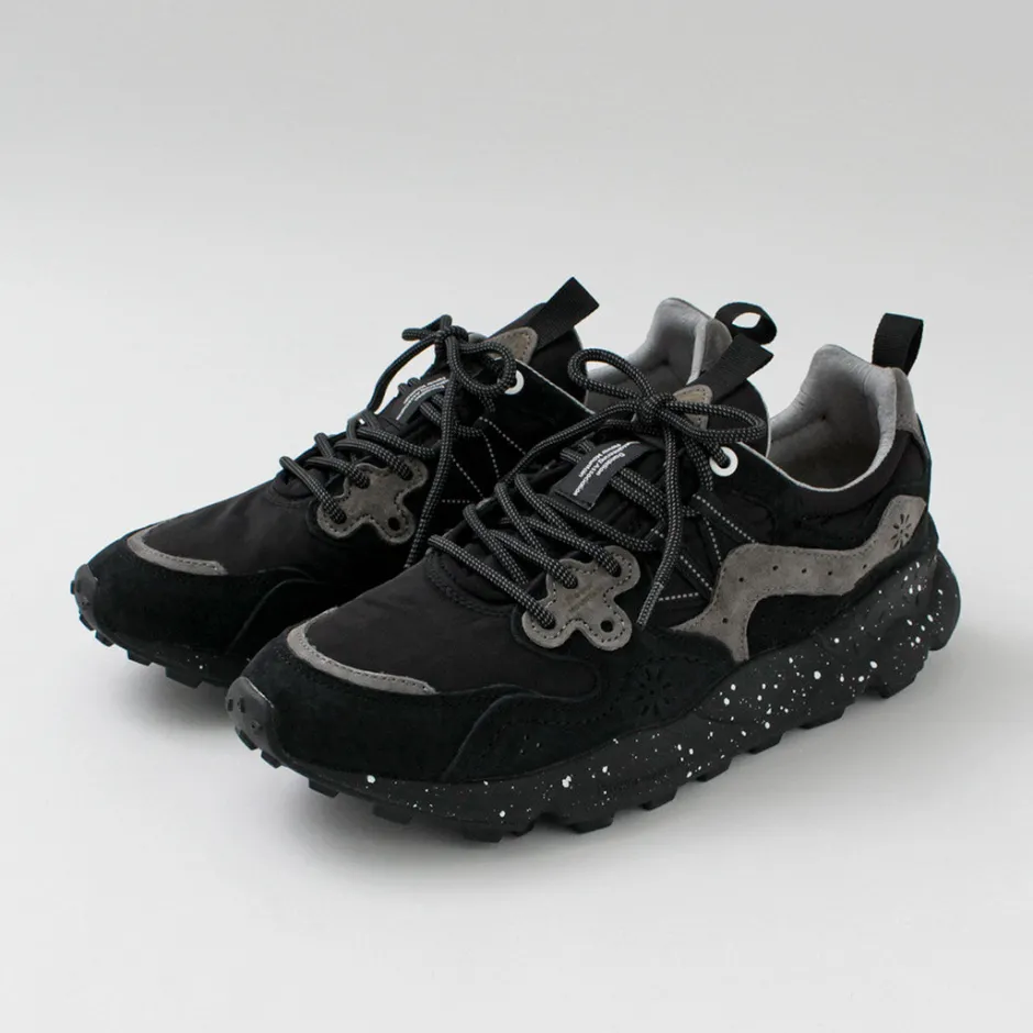 Sneakers^FLOWER MOUNTAIN / Yamano Three Pig Suede and Nylon Sneakers
