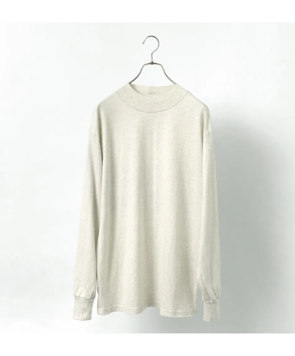 T-Shirts^FNOR / Mock Neck Long Sleeve T-Shirt