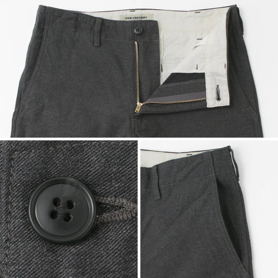 Trousers^FOB FACTORY / Biz Narrow Trousers
