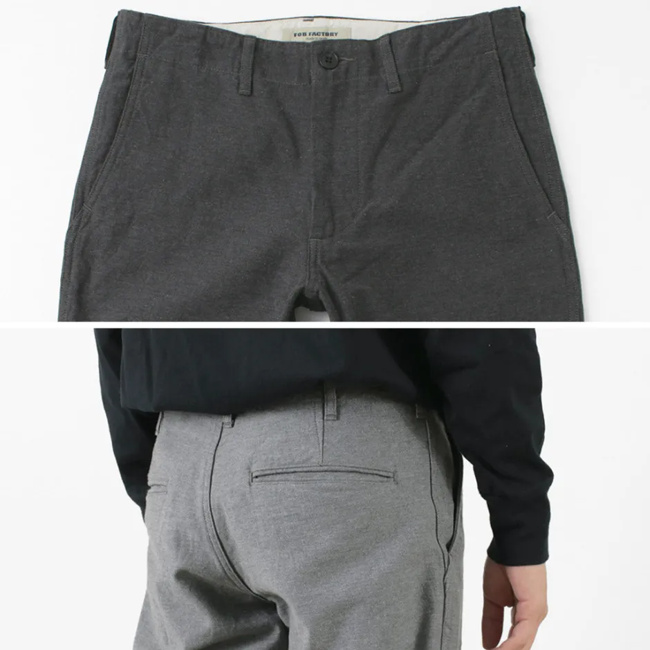 Trousers^FOB FACTORY / Biz Narrow Trousers