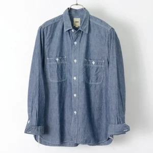 Shirts^FOB FACTORY / F3378 Chambray Work Shirt