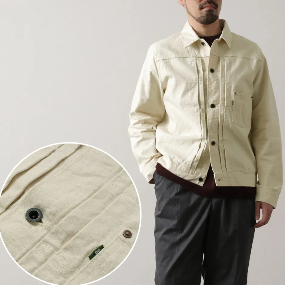 Jackets^FOB FACTORY / F2445 Cotton duck jacket