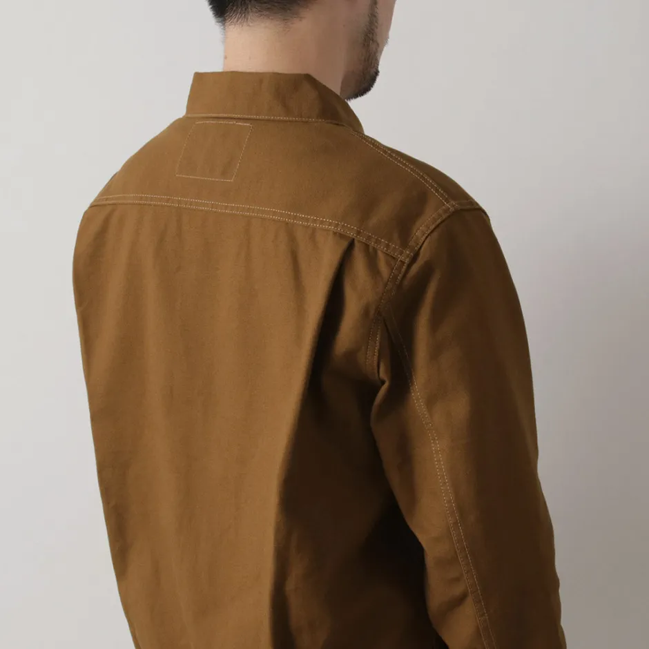 Jackets^FOB FACTORY / F2445 Cotton duck jacket