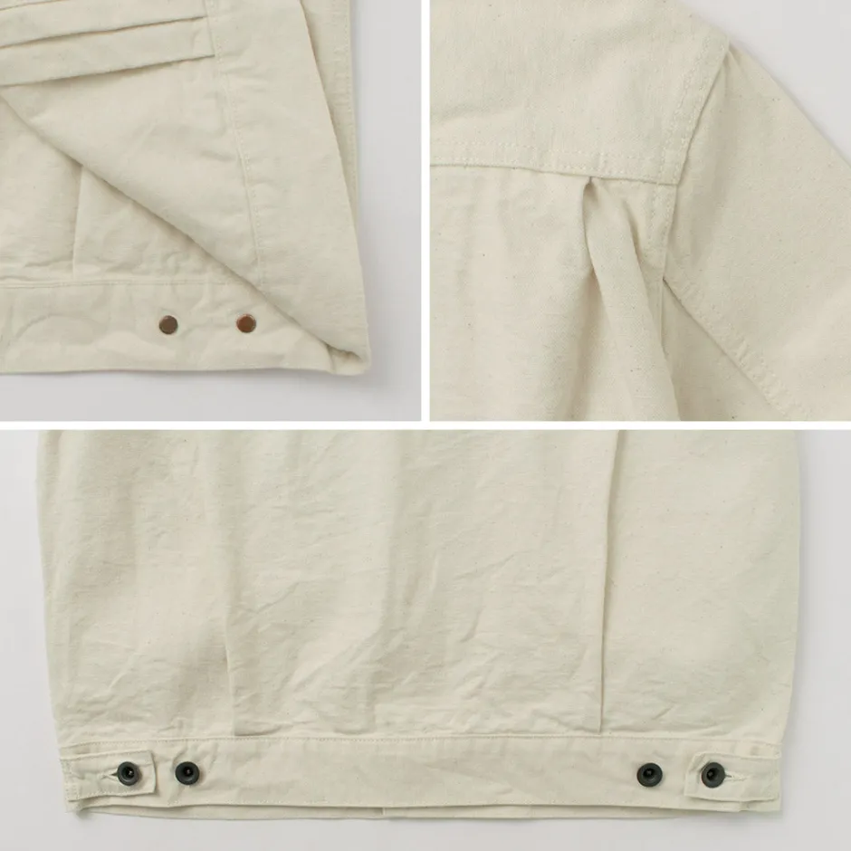 Jackets^FOB FACTORY / F2445 Cotton duck jacket