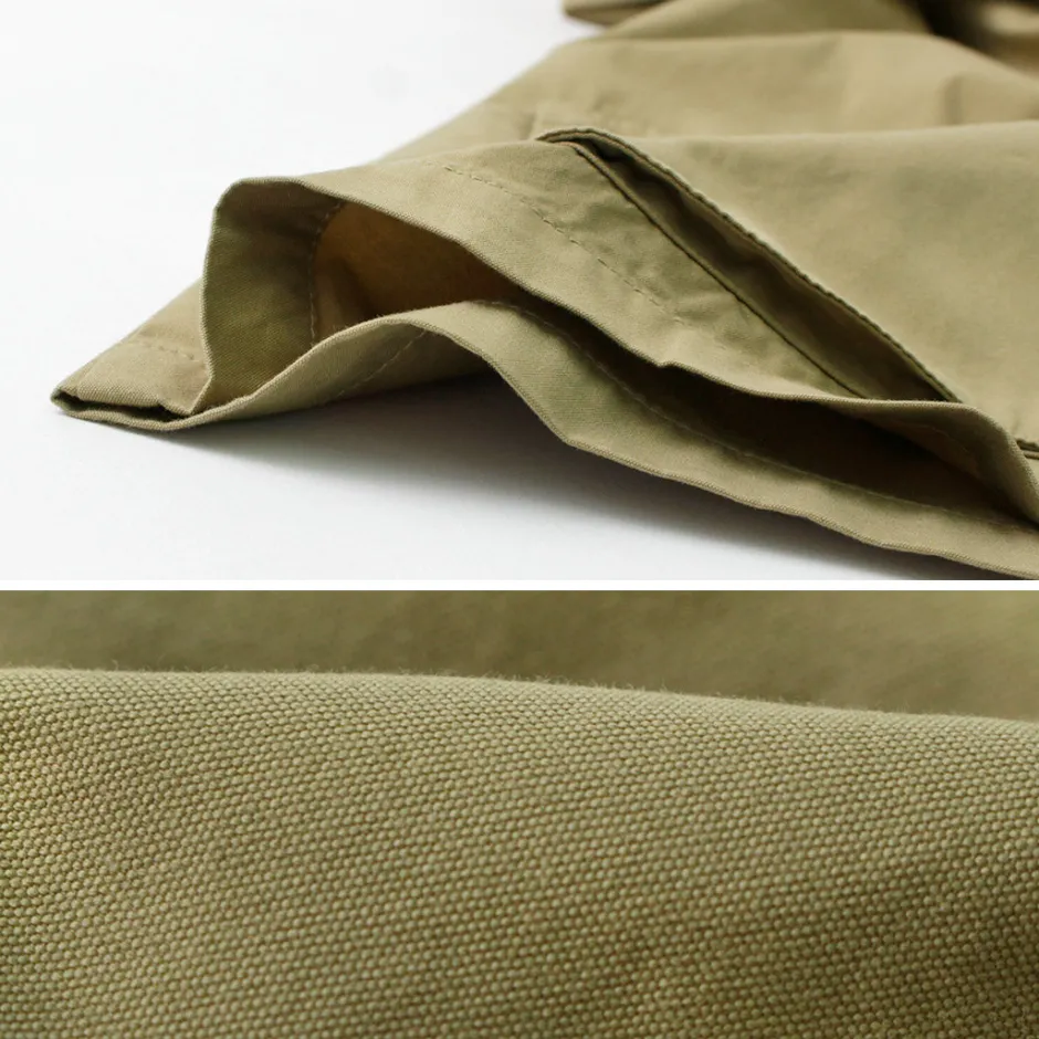 Jackets^FOB FACTORY / F2439 Cotton nylon packable field jacket