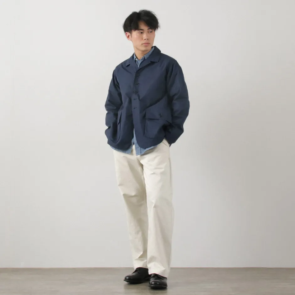 Jackets^FOB FACTORY / F2439 Cotton nylon packable field jacket