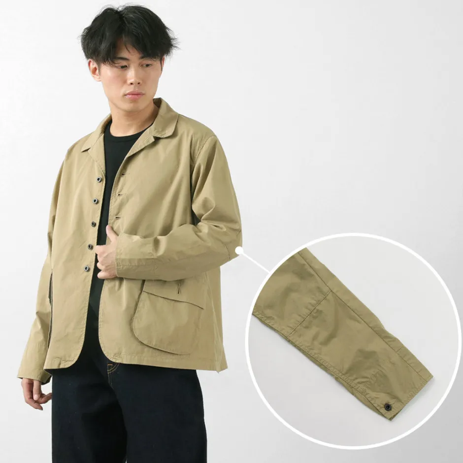 Jackets^FOB FACTORY / F2439 Cotton nylon packable field jacket