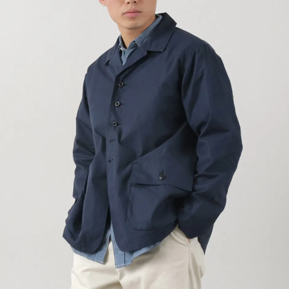 Jackets^FOB FACTORY / F2439 Cotton nylon packable field jacket