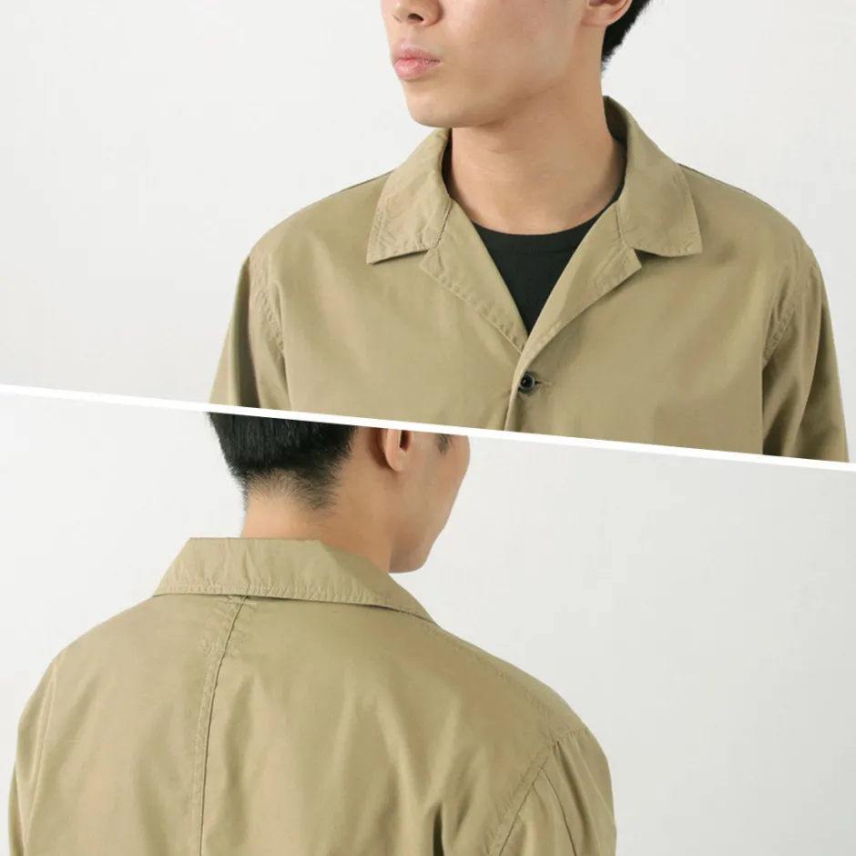 Jackets^FOB FACTORY / F2439 Cotton nylon packable field jacket