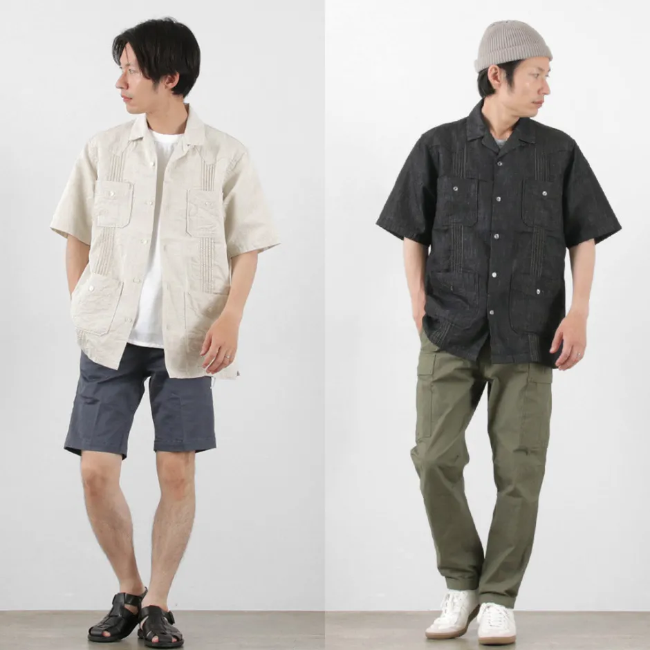Shirts^FOB FACTORY / F3491 Cuba shirt