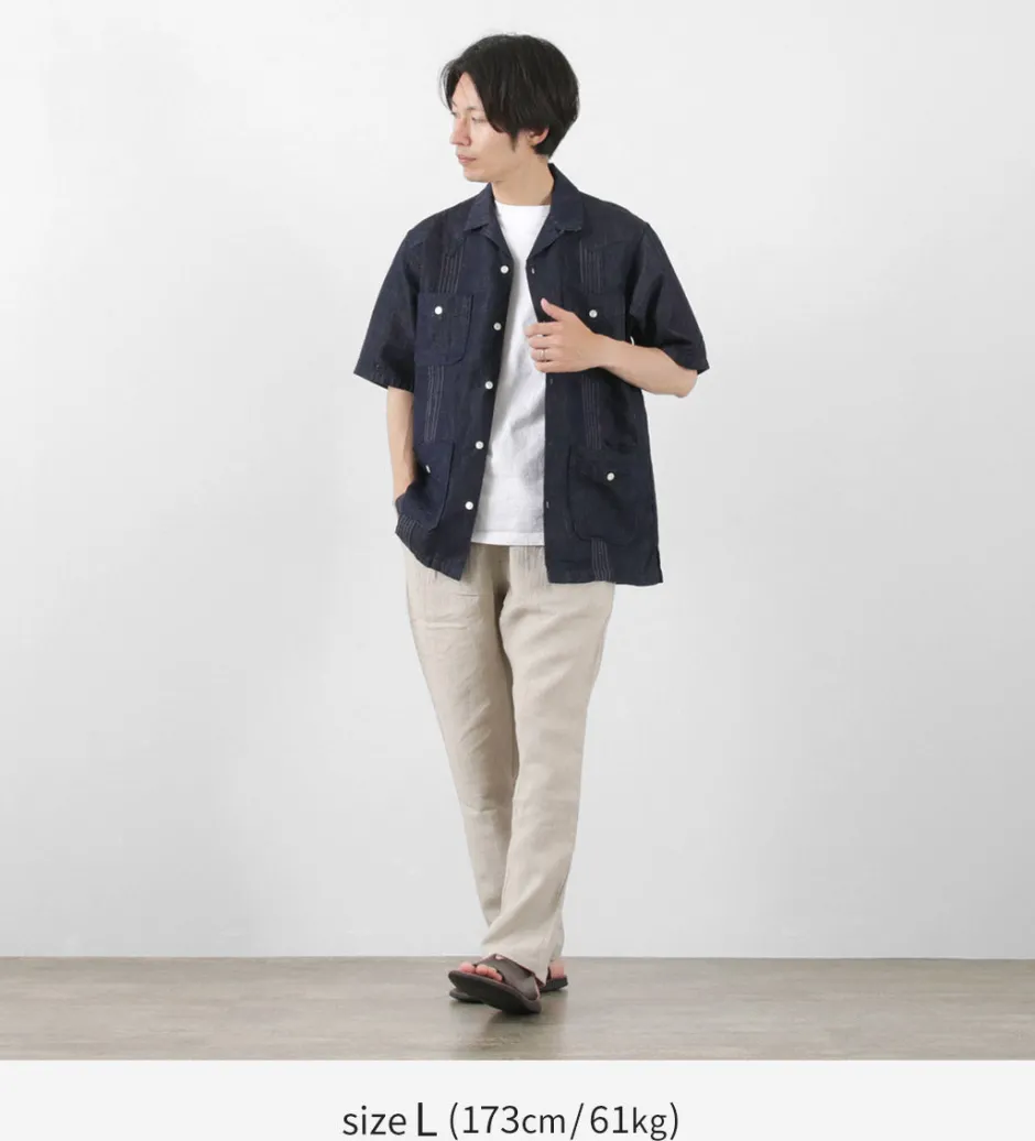 Shirts^FOB FACTORY / F3491 Cuba shirt