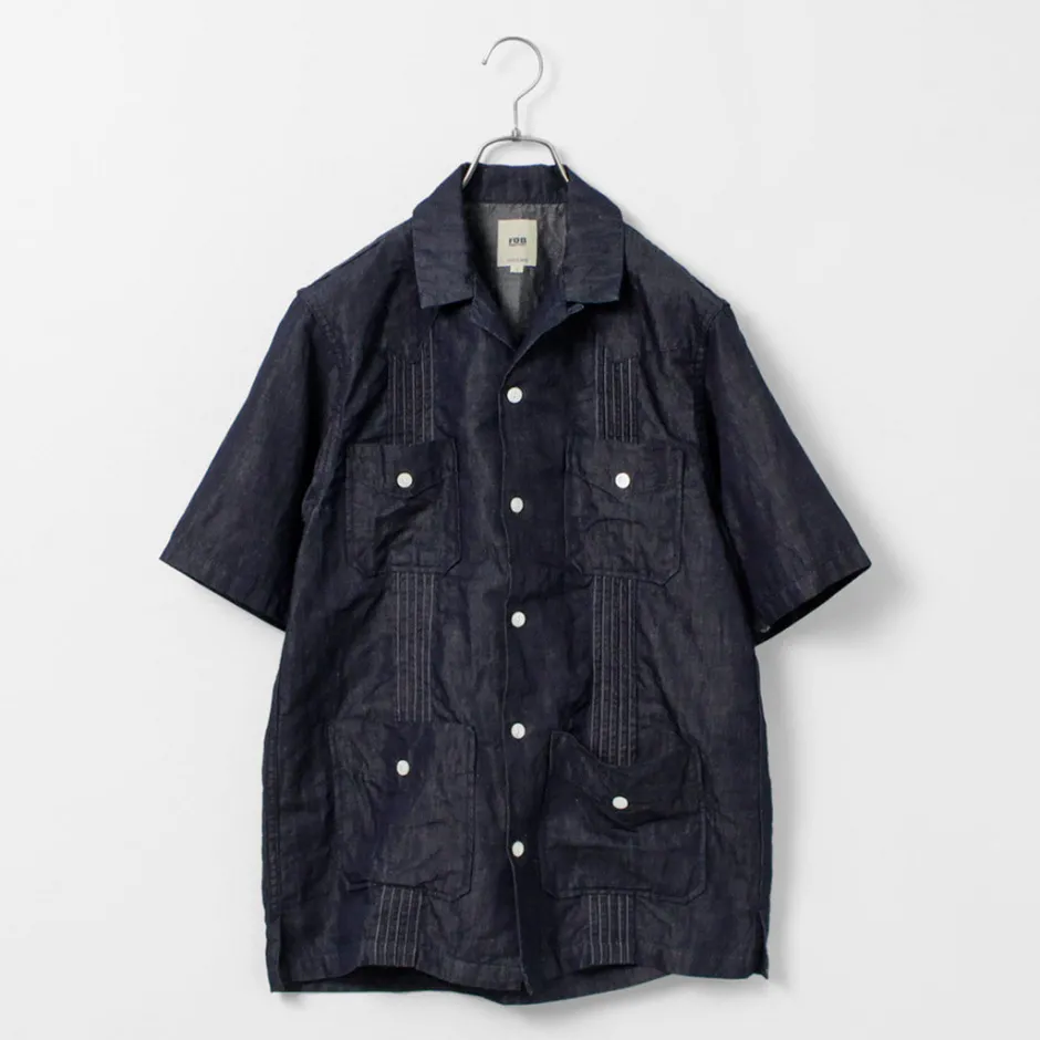 Shirts^FOB FACTORY / F3491 Cuba shirt