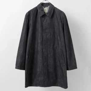 Coats^FOB FACTORY / F2437 Denim bask coat one-wash