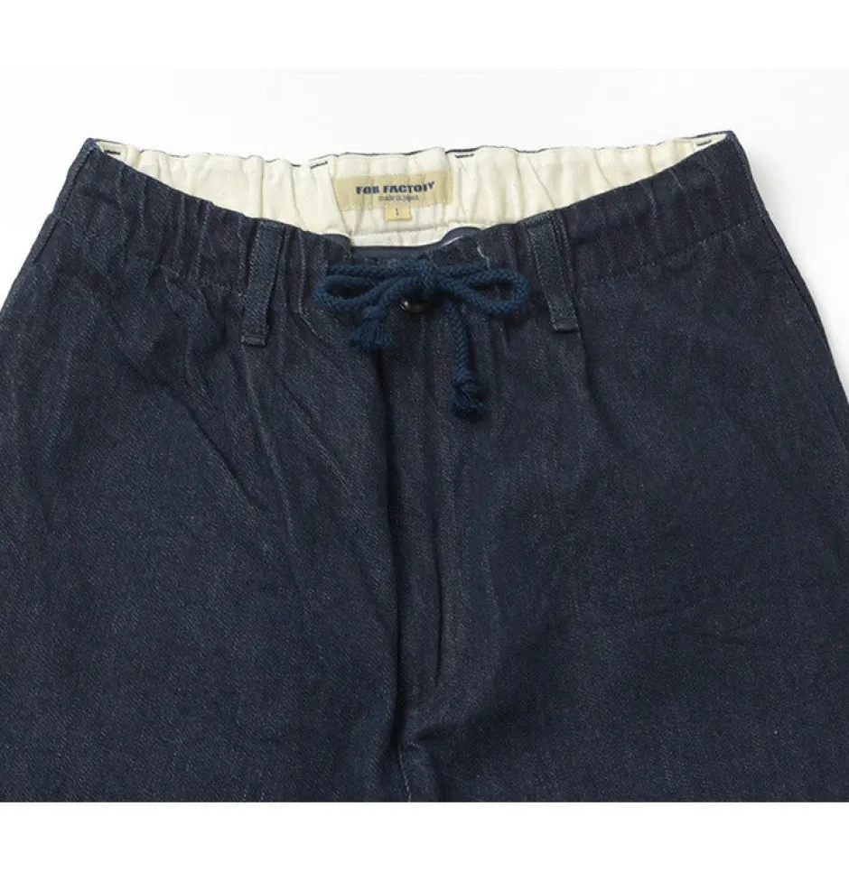 Jeans^FOB FACTORY / F0508 denim track pants one-wash