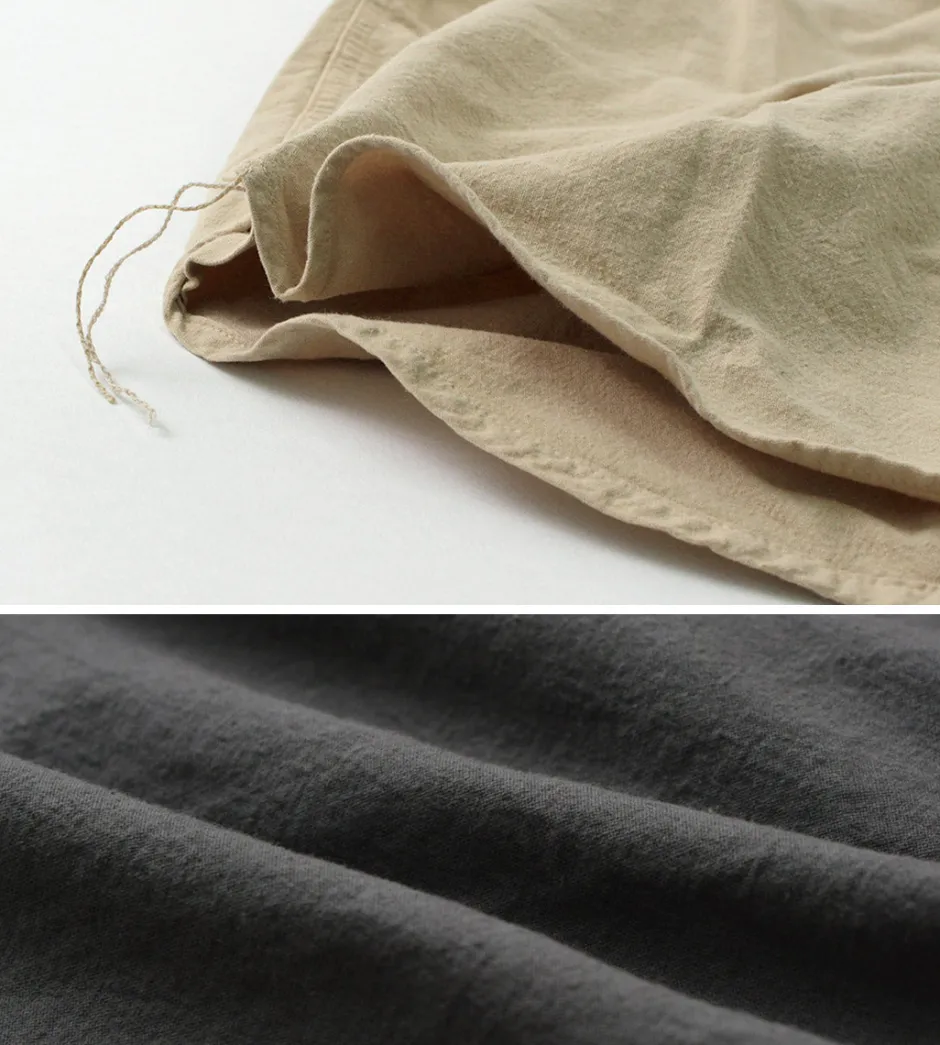 Shirts^FOB FACTORY / F3464 Dye band collar shirt