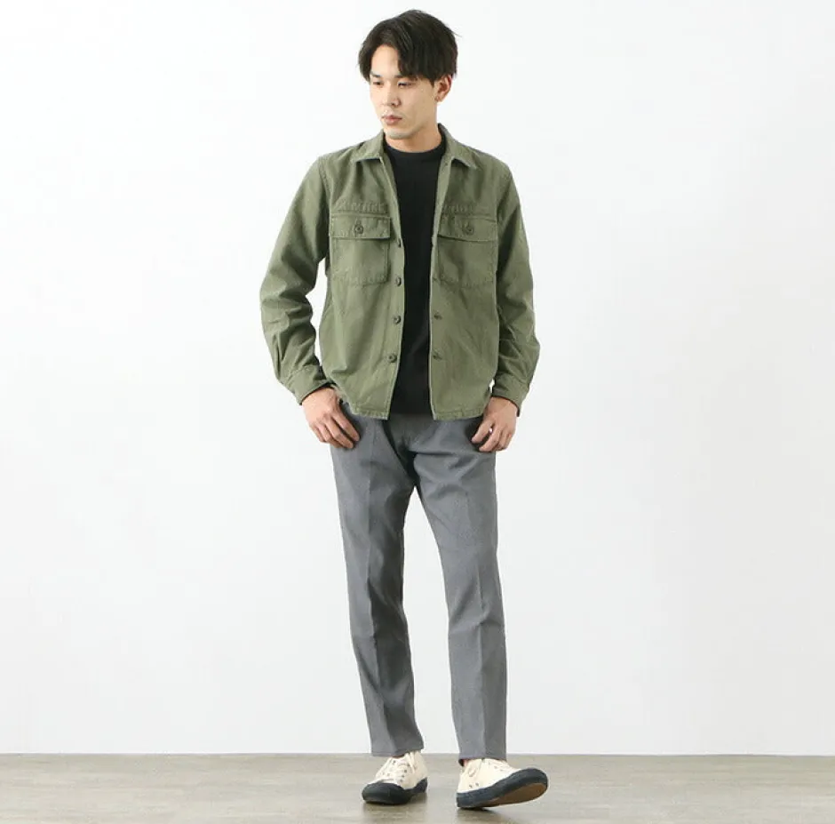 Jackets^FOB FACTORY / F2362 Fatigue jacket olive