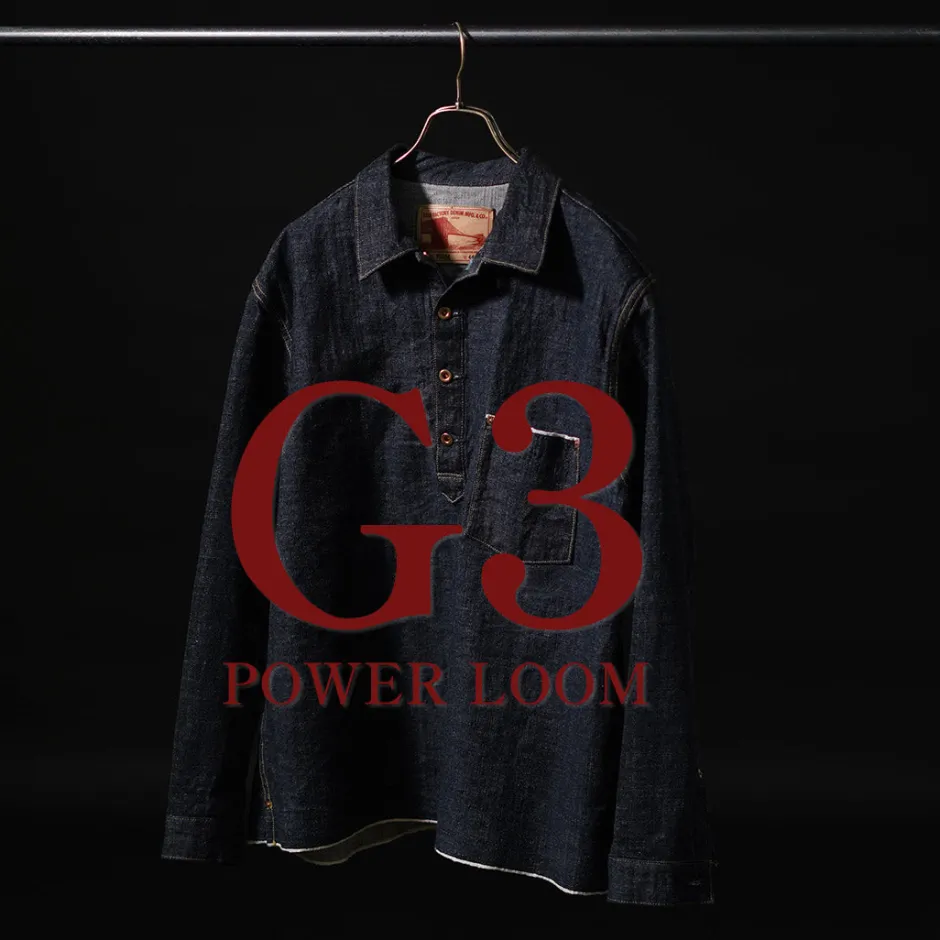 Jackets^FOB FACTORY / F2384 G3 Denim Pullover Jacket one-wash