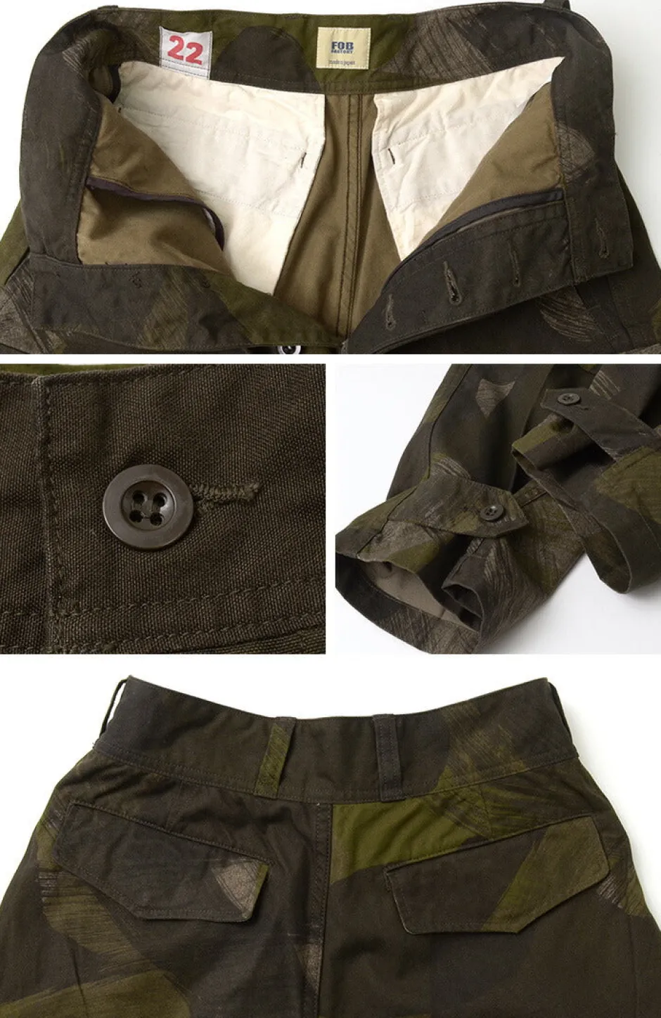 Trousers^FOB FACTORY / F0504 M-47 french cargo