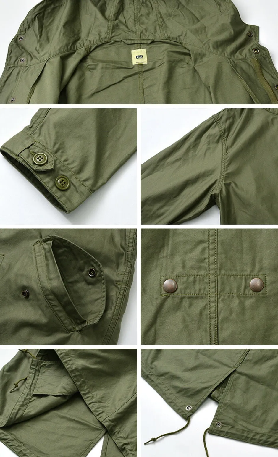 Coats^FOB FACTORY / F2402 M-51 parka shell