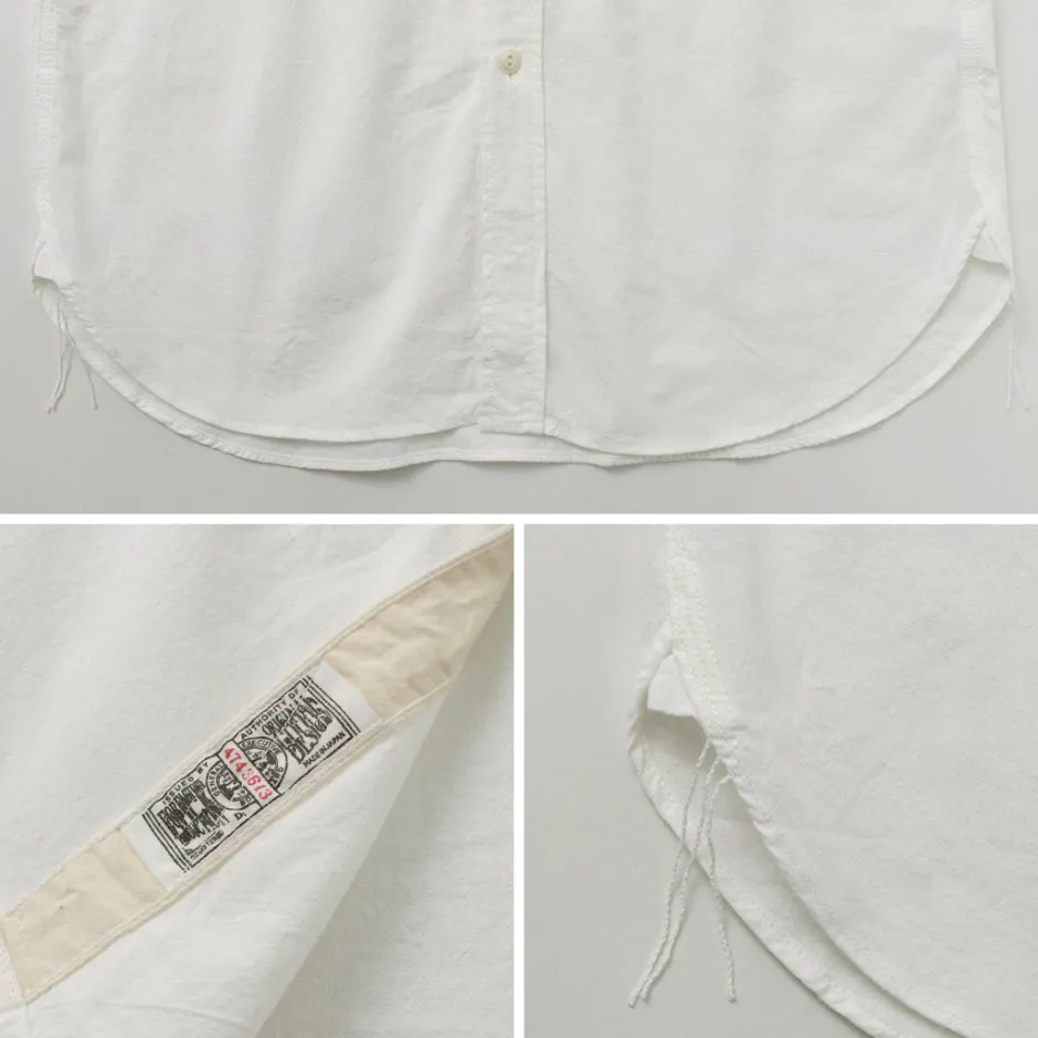 Shirts^FOB FACTORY / F3496 Ox work shirt white
