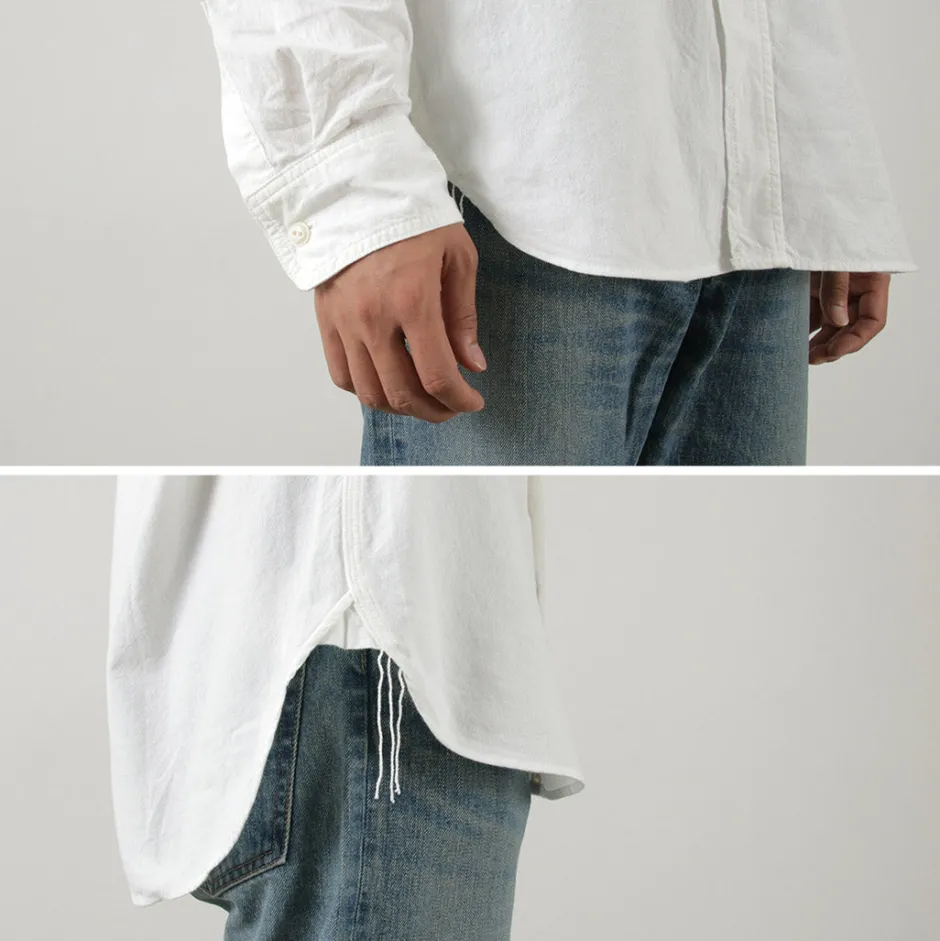Shirts^FOB FACTORY / F3496 Ox work shirt white