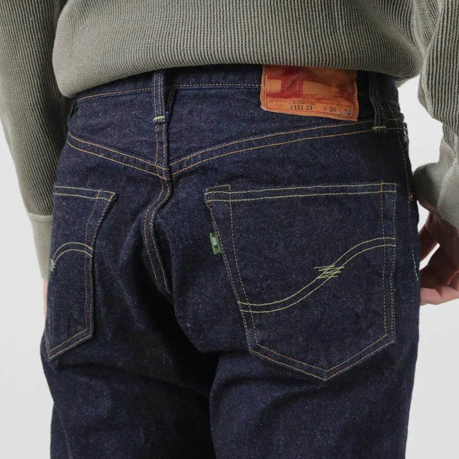 Jeans^FOB FACTORY / F151-23 5P selvage jeans one-wash