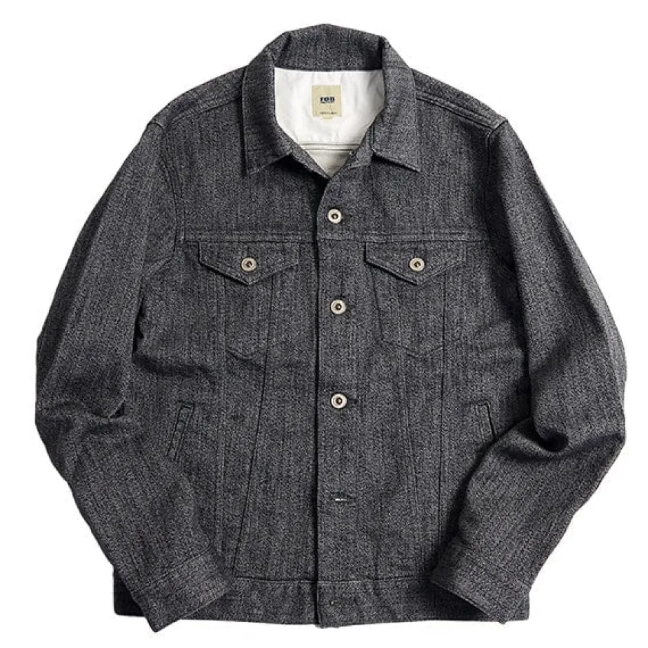 Jackets^FOB FACTORY / F2288 Relaxed denim 3rd jacket
