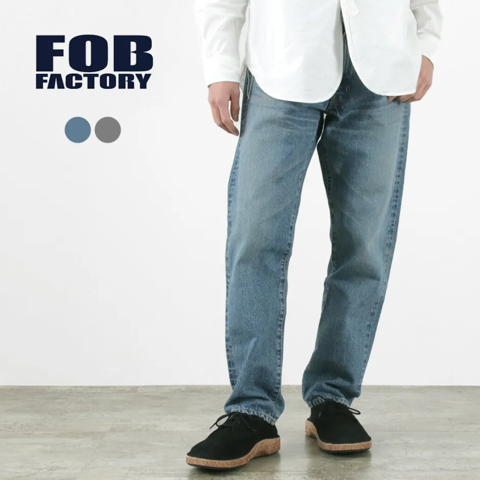 Jeans^FOB FACTORY / F160 Selvedge 66 Denim 5-pocket