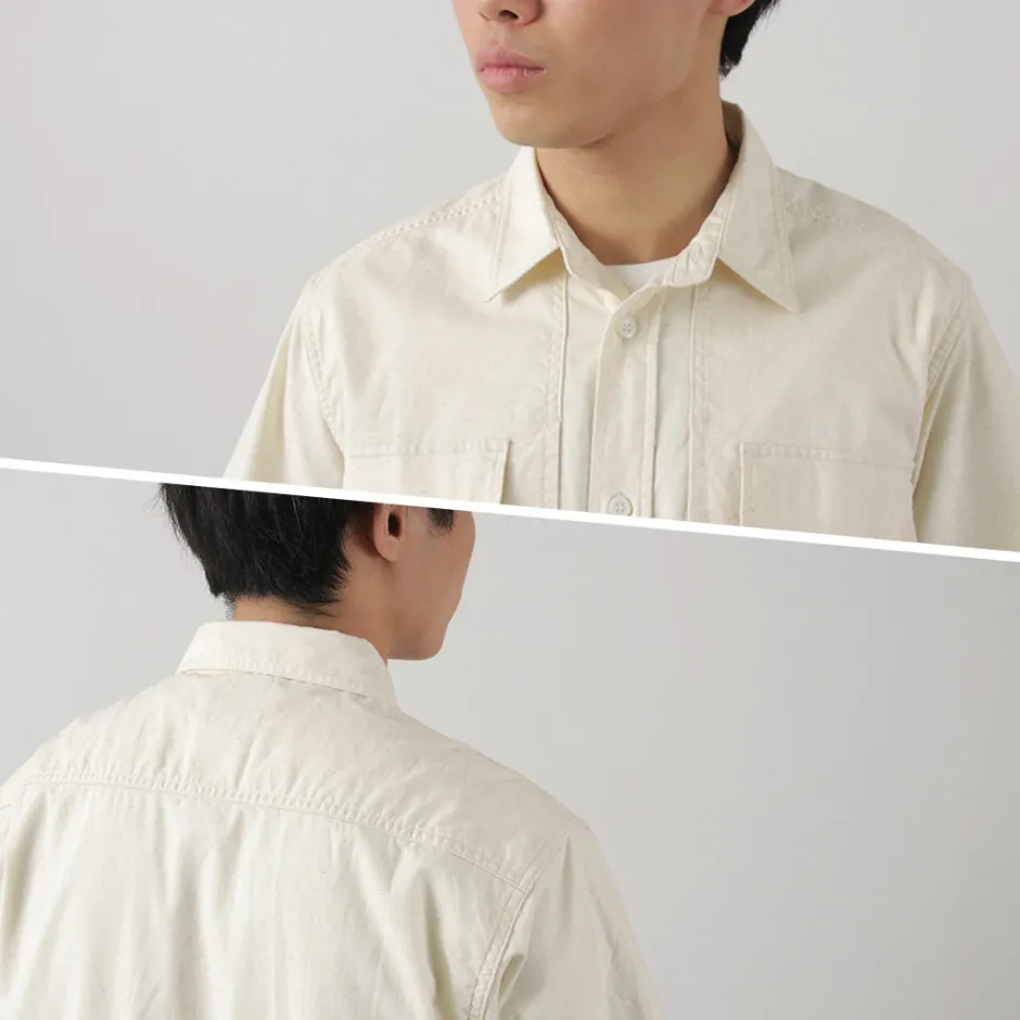 Shirts^FOB FACTORY / F3499 Short sleeve field shirt