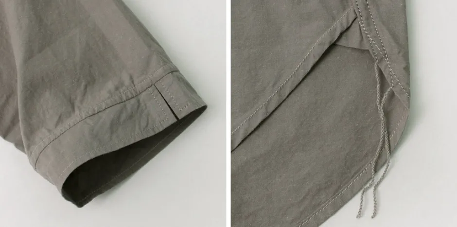 Shirts^FOB FACTORY / FRC006 military dump band collar shirt
