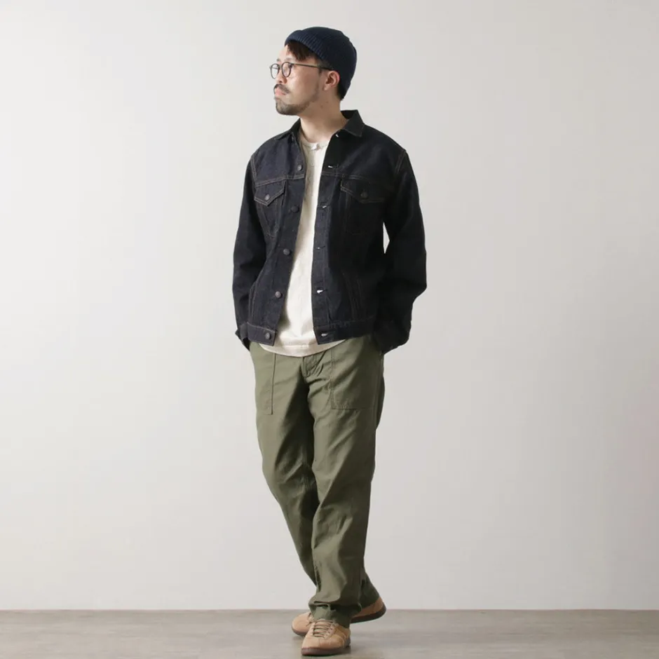 Jackets^FOB FACTORY / Selvage Denim 3rd Jacket indigo
